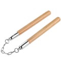 Miniatyrbillede 2 af 5: Helt i stål Teleskopisk Teleskopisk Rustfrit Stål To-i-en Nunchakusu