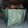 Miniatyrbillede 5 af 5: （Grøn 2 stk. 50*50CM）Haveaffaldsposer med håndtag, kraftig blad