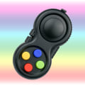 Miniatyrbilde 2 av 5: Fidget Pad 8 Funksjon Fidget Toy Cube Controller Stress Reduser f