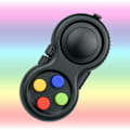Pikkukuva 2 / 5: Fidget Pad 8 toimintoa Fidget Toy Cube Controller Stress Reducer f