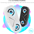 Pikkukuva 4 / 4: Bluetooth-kaiutin, kannettava langaton Bluetooth 5.0 -kaiutin L:llä