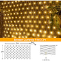 Miniatyrbillede 3 af 5: 200 LED Net String Lights 3M x 2M, Udendørs Net Lights Egnet til