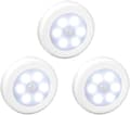 Trådlös LED-rörelsesensorlampa för garderob, trappa, hall, kök