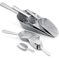 Miniatyrbillede 3 af 5: En-delt støbt aluminium fladbundet bar isskovl