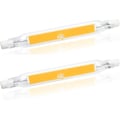 Miniatyrbillede 1 af 5: 5w R7s 78mm J78 Cob Filament LED-pære, 500 Lumen 360 Grader, 30w