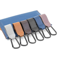 Miniatyrbilde 1 av 5: 6 stk. PU-lær babybag vognkrok, dreibar 360 grader