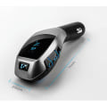 Miniatyrbilde 2 av 3: Handsfree-sett Bluetooth-billader USB-port SD-kort