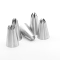 Miniatyrbillede 3 af 5: Cupcake-dekorationstips Ekstra store sprøjteglasurtips