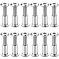 Pikkukuva 1 / 5: 12 kpl M6 x 20 mm:n liitosruuvit, pulttiliitosruuvit, kuusiokolokanta