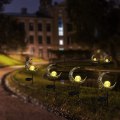 Miniatyrbilde 3 av 5: 2 solcelledrevne hagelys med solcelledrevne månelys utendørs hagedeko