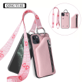 Miniatyrbilde 1 av 5: Lommebokdeksel iPhone 13 deksel, iPhone 13 deksel, rosa