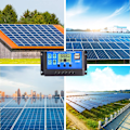 Miniatyrbilde 4 av 5: 30A 12V/24V PWM Solcellepanel Regulator Intelligent Batteri Sol C