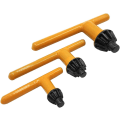 Miniatyrbilde 1 av 5: 3 T-formede chucknøkler for drillchucknøkler for 10mm/13mm 16mm Chu