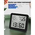 Miniatyrbillede 4 af 5: Digitalt termometer/hygrometer 3,2” stor LCD-skærm indendørs