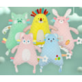 Pikkukuva 3 / 4: (Rauhoittava pyyhe - Ethereal Monkey) Vauvan kylpypyyhe Crystal Plush