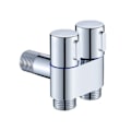 Pikkukuva 5 / 5: G1/2 0,2 cm kaksoisohjaus wc-pesukonehana, kolmion muotoinen t