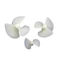 Miniatyrbillede 2 af 4: Diy Modelskib Power Båd - Trebladet Propeller Til