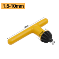 Miniatyrbilde 4 av 5: 3 T-formede chucknøkler for drillchucknøkler for 10mm/13mm 16mm Chu