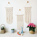 Pikkukuva 5 / 5: 2 kpl Makramee seinätekstiili boho koti chic boheemi geometria