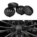4-pak - Audi centerkapsler til fælge - Bil 60 mm