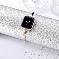 Miniatyrbilde 2 av 5: Rosegull 38/40/41mm, kompatibel med Apple Watch-rem i rustfritt stål
