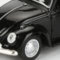 Pikkukuva 5 / 5: Vintage Beetle Diecast Pull Back -autolelu, valkoinen