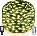 Utomhusljus Julbelysning 330FT/100LED Lång Varm Vit