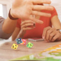 Miniatyrbild 5 av 5: Polyeder Tärning 7 Färg Rollspel Data Tärning (49 Stycken)