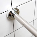 Pikkukuva 2 / 4: Suihkuverhotanko 125-220cm - Suihkun puristustanko - Ei porausta - Jatkettava - Ruostumaton teräs