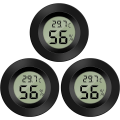 Miniatyrbilde 1 av 5: Mini digital LCD-termometer hygrometer temperatur fuktighet -50~