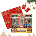Pikkukuva 3 / 5: 1PC（B）Joulukalenteri, Advent Countdown -palapelit, 24