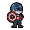 Miniatyrbillede 4 af 5: 22 stk. Marvel broderede klæbemærker Iron Man patch-mærker c