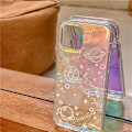 Miniatyrbilde 4 av 5: Space Planet Aesthetic Clear Crystal Case for iPhone 13pro max,Sh