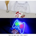 Pikkukuva 5 / 5: Peli Neon-kyltit seinäkoristeluun Neonvalo LED-kyltti pelaamiseen R