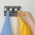 Pikkukuva 4 / 5: Liimautuva pyyheteline kylpyhuoneeseen, keittiöpyyheteline, jossa on 3 koukkua Br