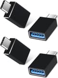 Miniatyrbillede 1 af 5: 4-pak USB-C til USB-adapter, Type C til USB 3.0 adapter USBC Side-by-Side