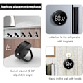 Miniatyrbillede 3 af 5: Køkken Timer, Magnetisk Digital Køkken Timer, 3 Justerbar Volum
