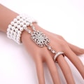 Miniatyrbilde 1 av 3: 1920-talls Flapper Armbånd Ringsett Brølende 20-tall The Great Gatsby Aust