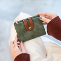 Pikkukuva 2 / 5: Naisten lompakot Pieni Rfid Ladies Bifold Lompakko Vetoketjulla Kolikko P