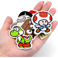 Miniatyrbillede 4 af 5: 17 stk. broderede sy-på-patches til tøj, jakker, rygsække,