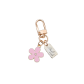 Miniatyrbillede 4 af 5: 3 stk. nøgleringe til kvinder, blomsterpose charms emaljeret nøglering til