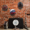 Miniatyrbilde 5 av 5: 1 stk. Basketball Fotball Ball Oppbevaringsstativ Holder Display Stativ B