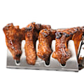 Miniatyrbilde 2 av 4: Multifunksjonell grillstativ i rustfritt stål