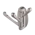 Solid Metal Swivel Hook Heavy Duty Folding Swing Arm Triple Coat