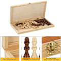 Miniatyrbild 3 av 5: Sällsynt pärla 1 set Trävikbar diagram 24 * 12 * 2,8 cm (621a)