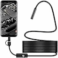 Pikkukuva 1 / 5: 1PC USB-käärmeen tarkastuskamera, 2.0 MP IP67 vedenpitävä USB C -pää