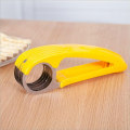 Miniatyrbillede 5 af 5: Bananslicer, rustfrit frugt- og grøntsagssalat skræller C
