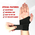 Miniatyrbild 4 av 5: Carpal Tunnel handledsskydd, 2-pack handledsstödsskydd justerbar W