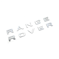 Pikkukuva 1 / 3: 1 kpl Range Rover mattahopeinen kirjaimellinen embleemi Embleemi eteen tai taakse