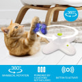 Miniatyrbild 2 av 4: All for Interactive Flutter Bug Cat Butterfly Toy med två utbytbara